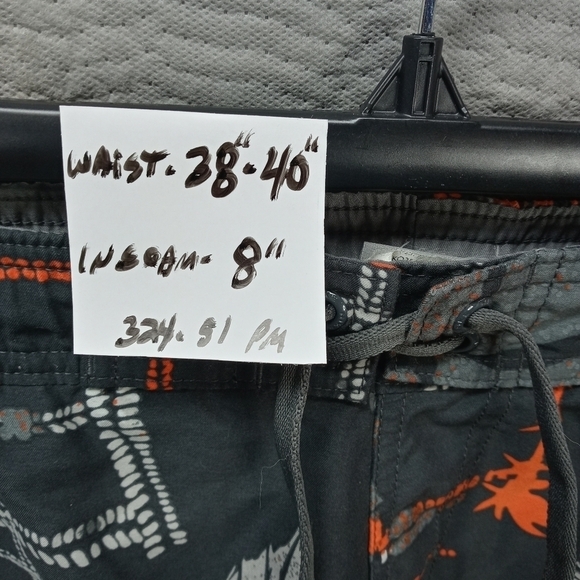 Nike Swim men's Large drawstring swim shorts. Sz 38-40×8". 324 51pm - Picture 7 of 7